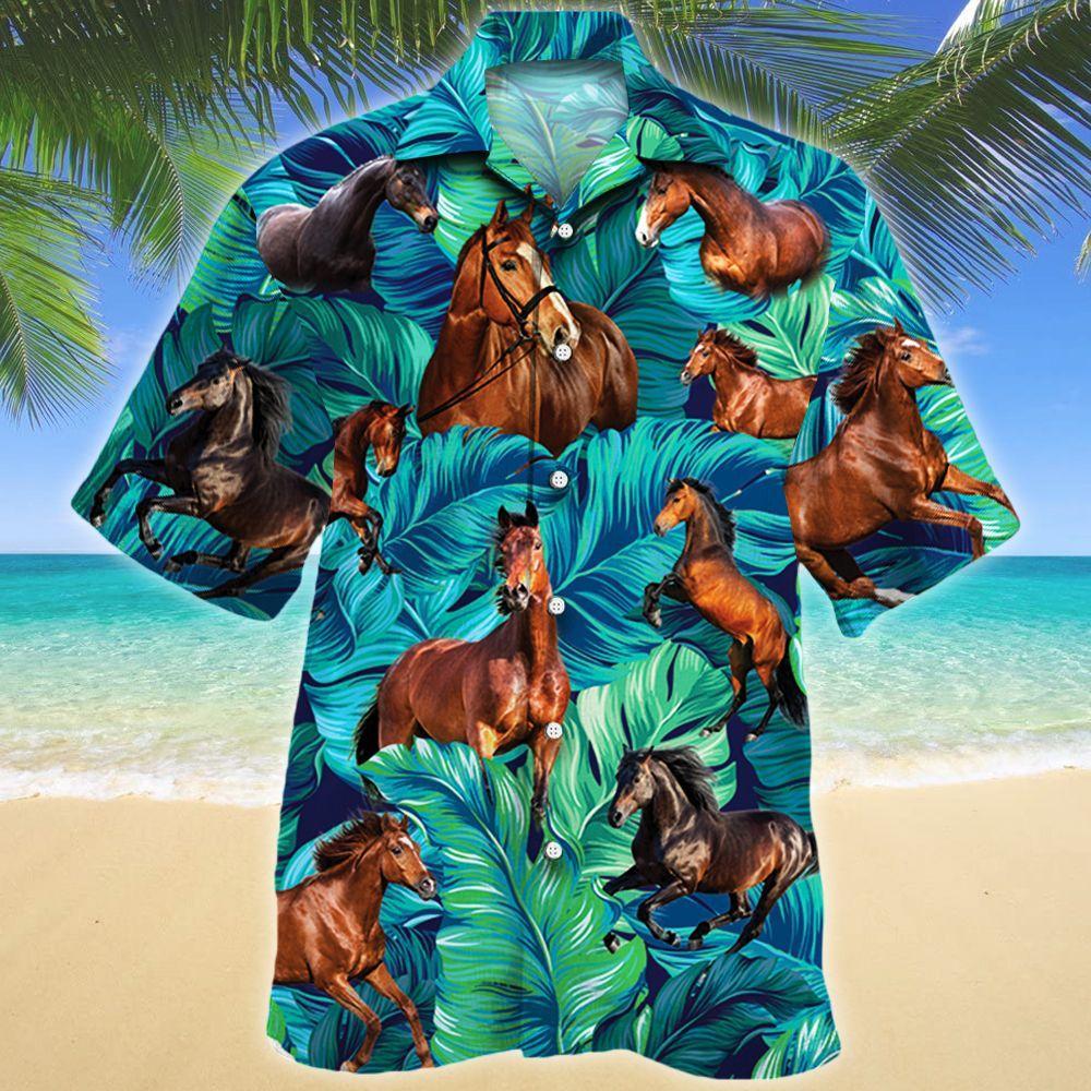 Thoroughbred Horse Lovers Hawaii Shirt