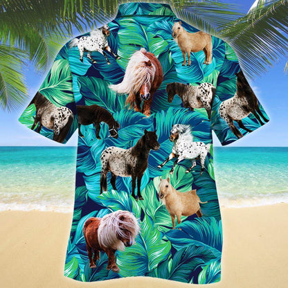 Miniature Horse Lovers Hawaii Shirt