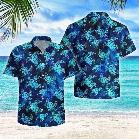 Turtle Hawaiian Colorful Nice Hawaiian Shirt | For Men & Women | Adult | HW8310