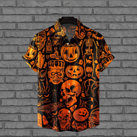 Halloween Night Hawaiian Shirt | For Men & Women | Adult | HW8925