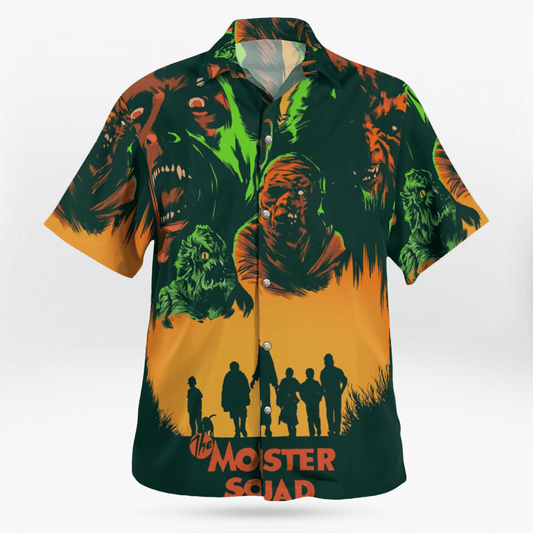 The Monster Squad Horror Halloween Hawaiian Shirt | For Men & Women | Adult | HW8940