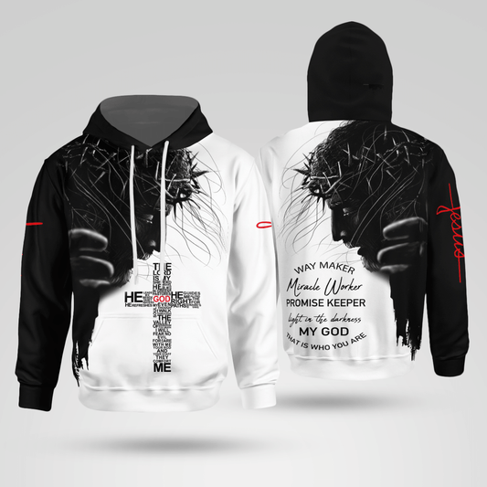 My God That Is Who You Are Jesus Christian - Christ - Jesus - God 3D All Over Print Unisex Hoodie US Size