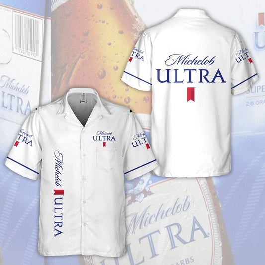 Michelob Ultra All Over Print 3D Hawaiian Shirt