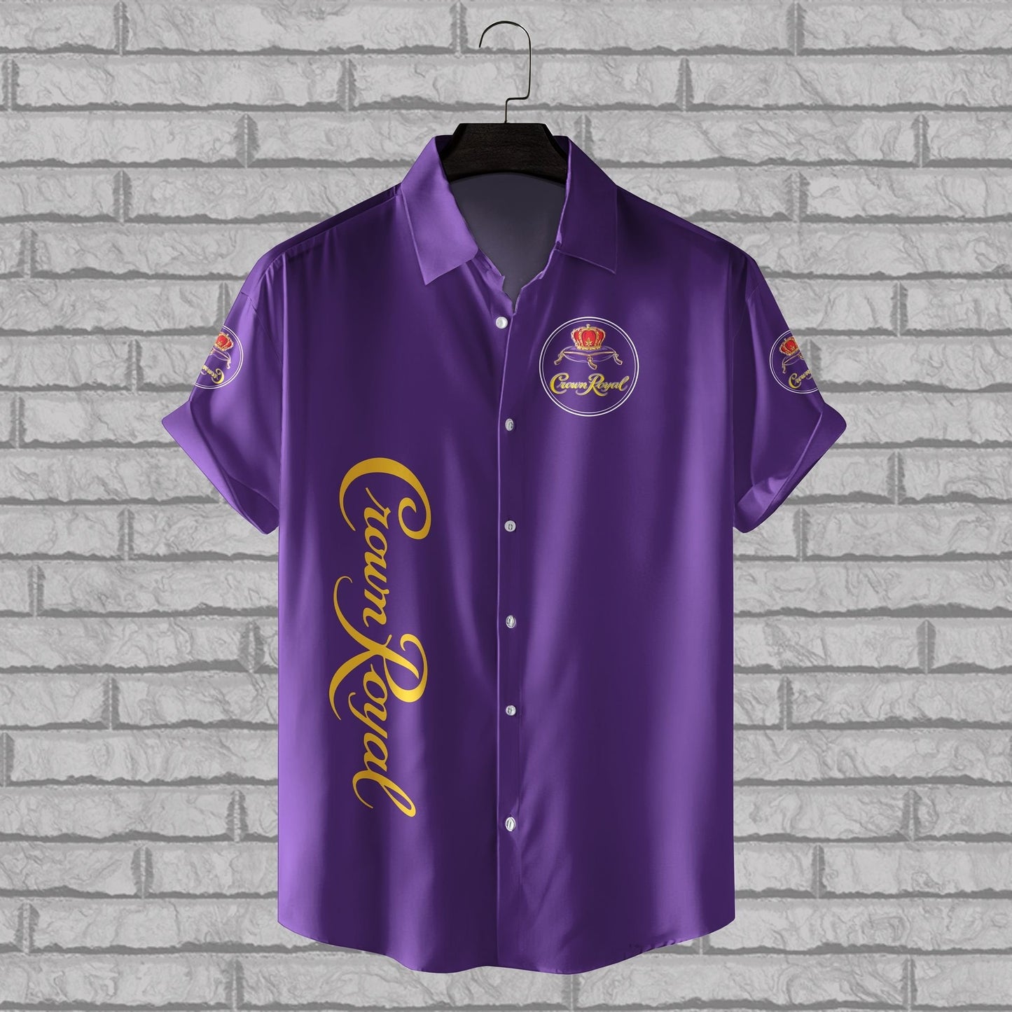 Crown Royal All Over Print 3D Hawaiian Shirt