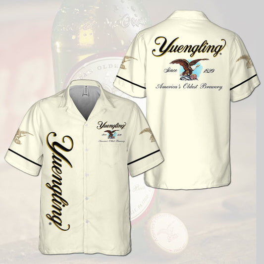 Yuengling All Over Print 3D Hawaiian Shirt