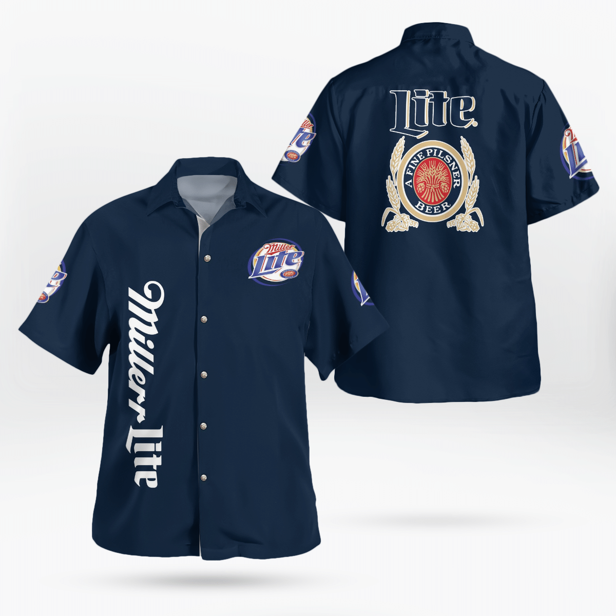 Miller Lite All Over Print 3D Hawaiian Shirt