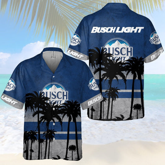 Busch Light All Over Print 3D Hawaiian Shirt