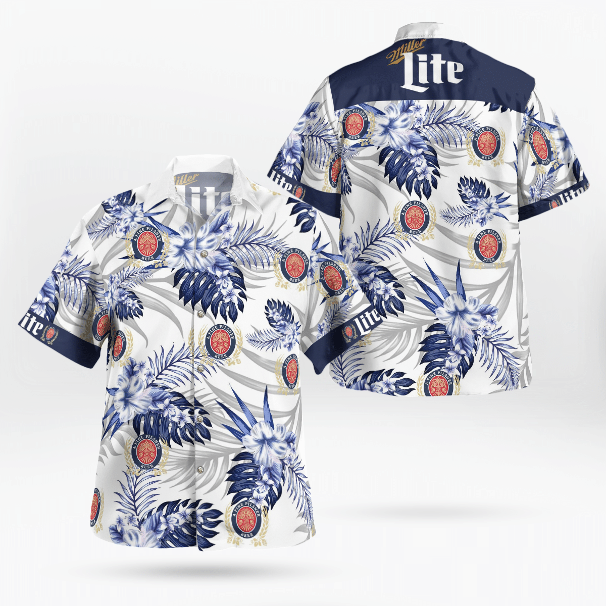 Miller Lite All Over Print 3D Hawaiian Shirt