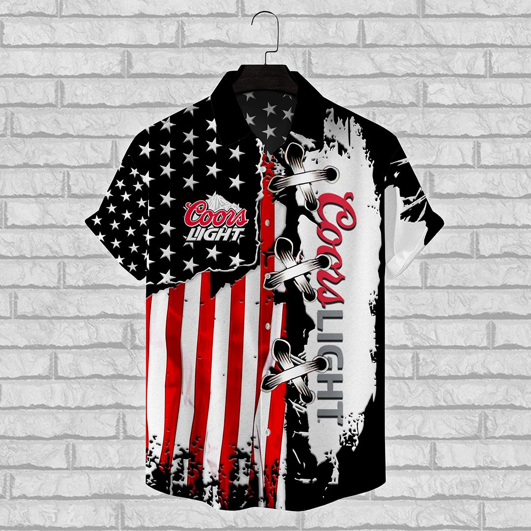 Coors Light All Over Print 3D Hawaiian Shirt