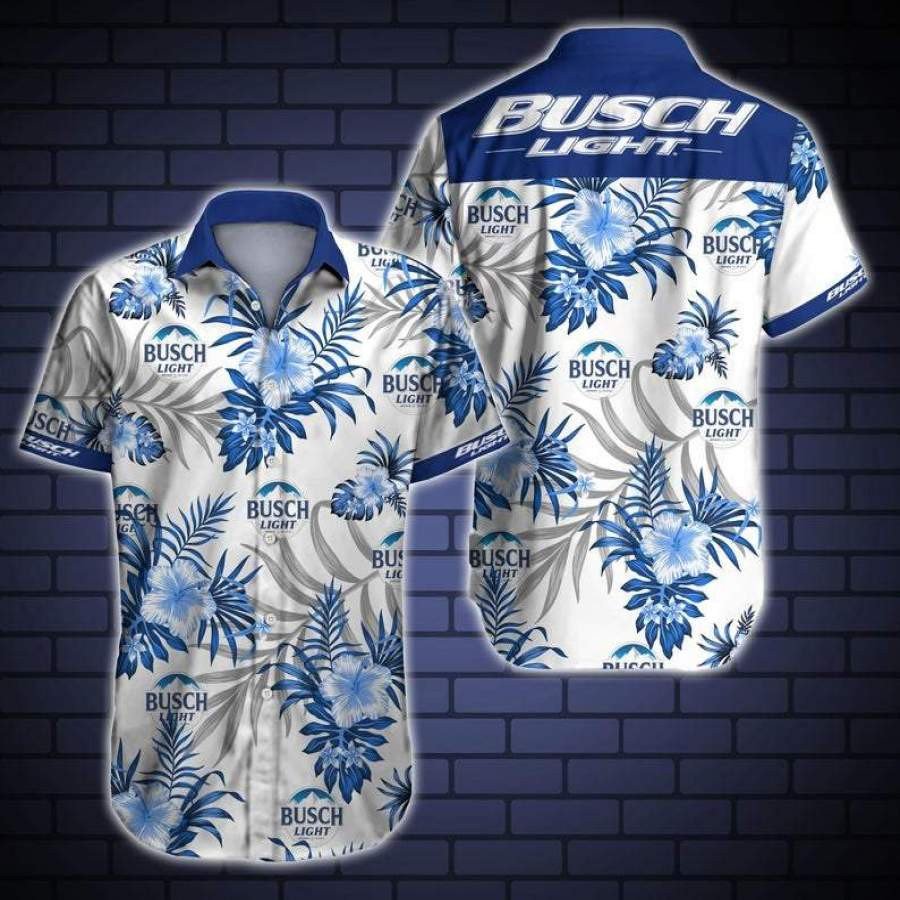 Busch Light All Over Print 3D Hawaiian Shirt