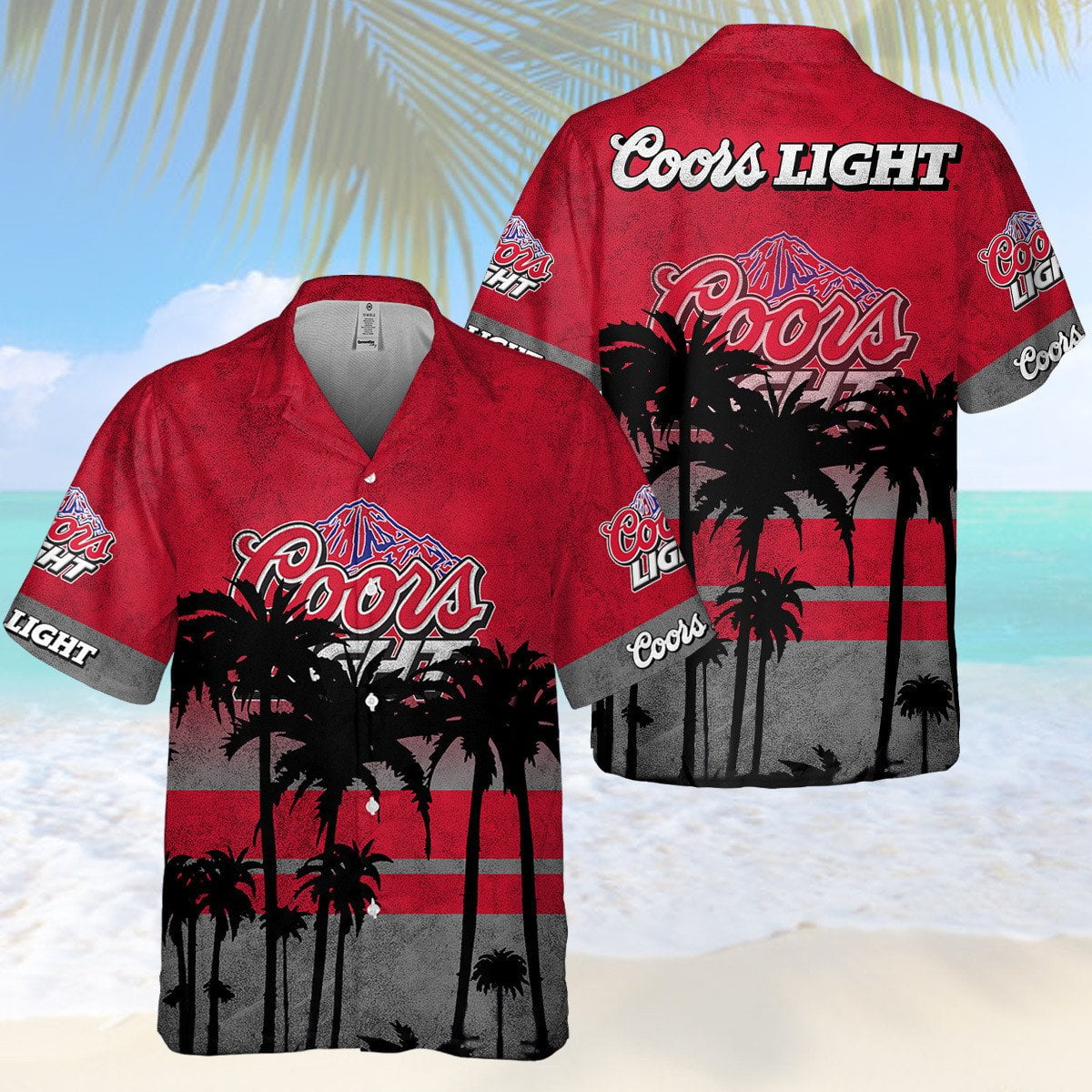 Coors Light All Over Print 3D Hawaiian Shirt