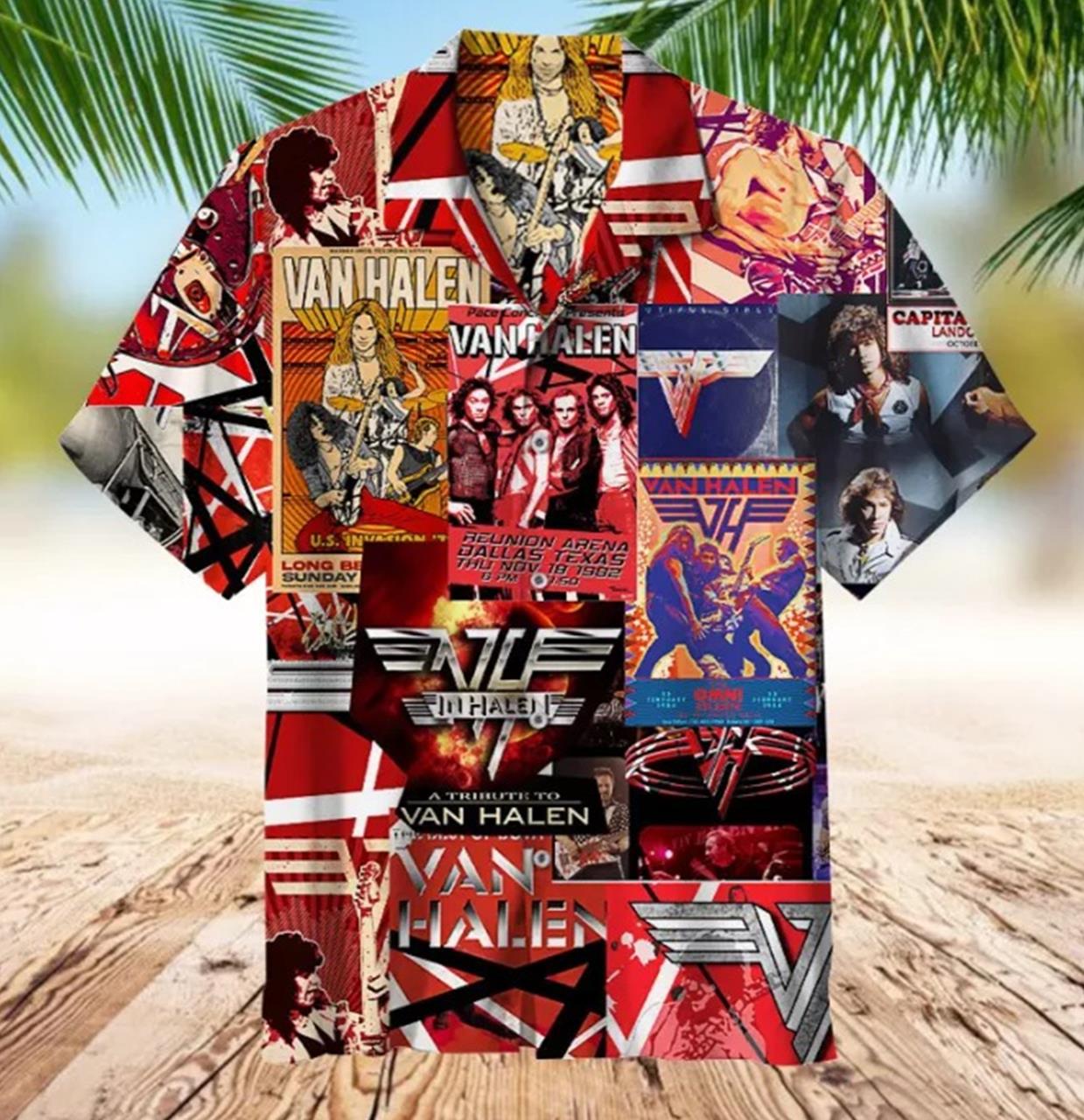 Van Halen Collectible Hawaiian Shirt