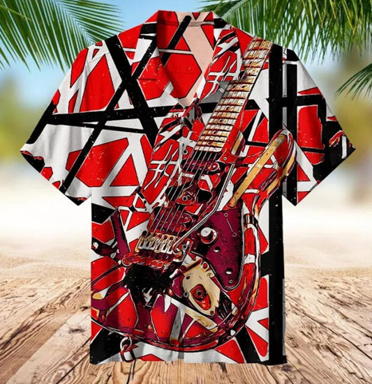 Van Halen-collectible Hawaiian Shirt