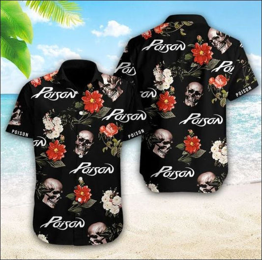 Poison Band Hawaiian Shirt – Dnstyles