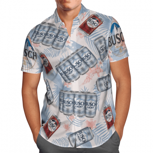 Busch Light All Over Print 3D Hawaiian Shirt