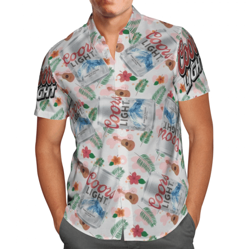 Coors Light All Over Print 3D Hawaiian Shirt