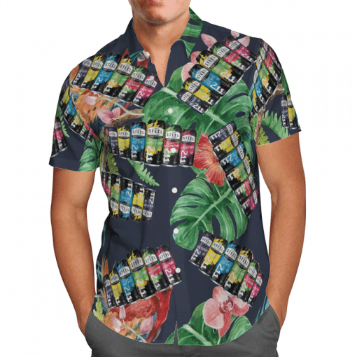 Steel Reserve All Over Print 3D Hawaiian Shirt