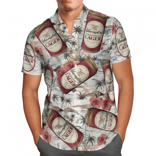 Yuengling Lager All Over Print 3D Hawaiian Shirt