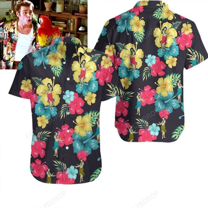 Ace Ventura Jim Carrey Summer Hawaiian Shirt