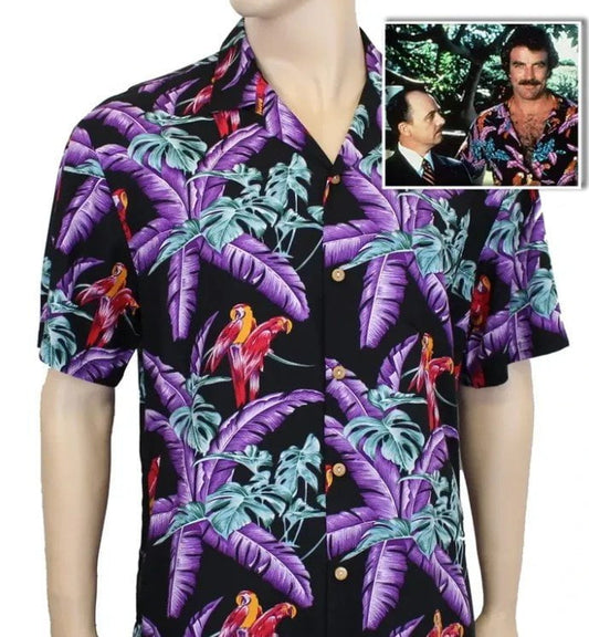 Thomas Magnum Tom Selleck In Magnum Ver 4 Summer Hawaiian Shirt