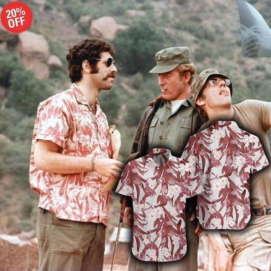 M*A*S*H Trapper John Summer Hawaiian Shirt