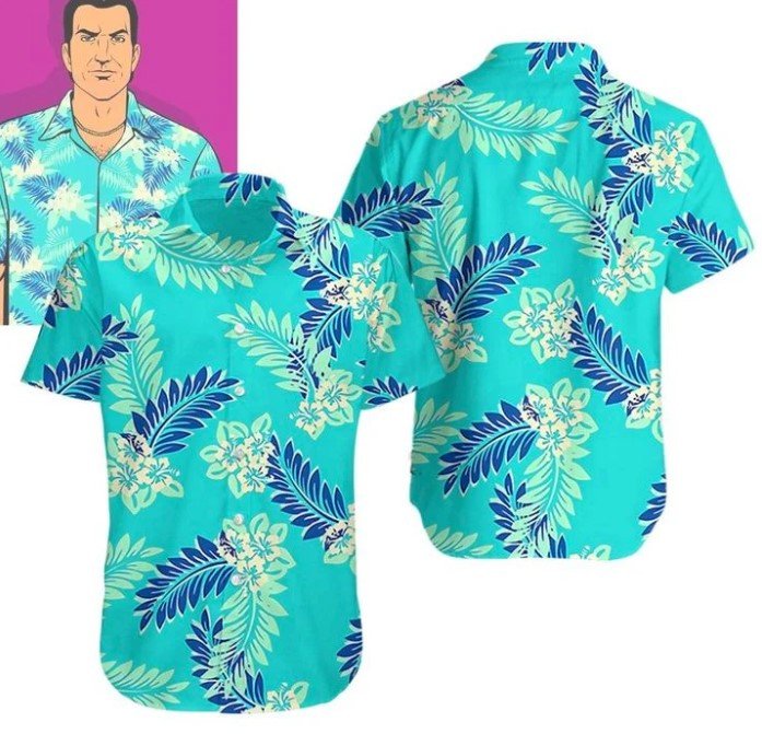 Tommy Vercetti GTA Ver 2 Summer Hawaiian Shirt