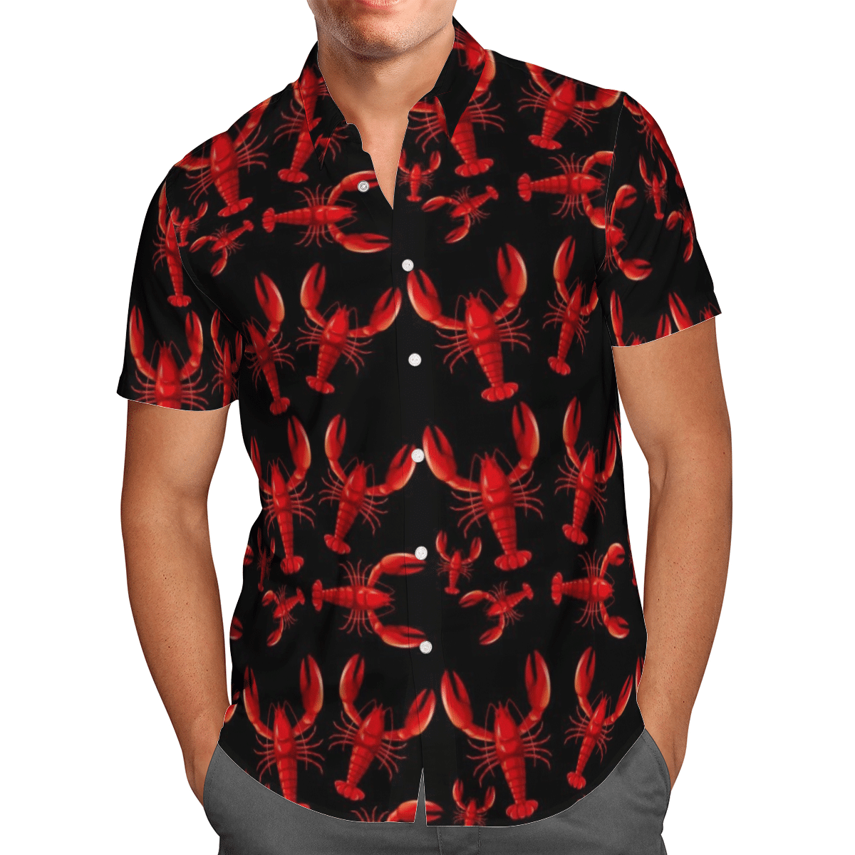 Amazing Lobsters All Over Print 3D Hawaiian Shirt