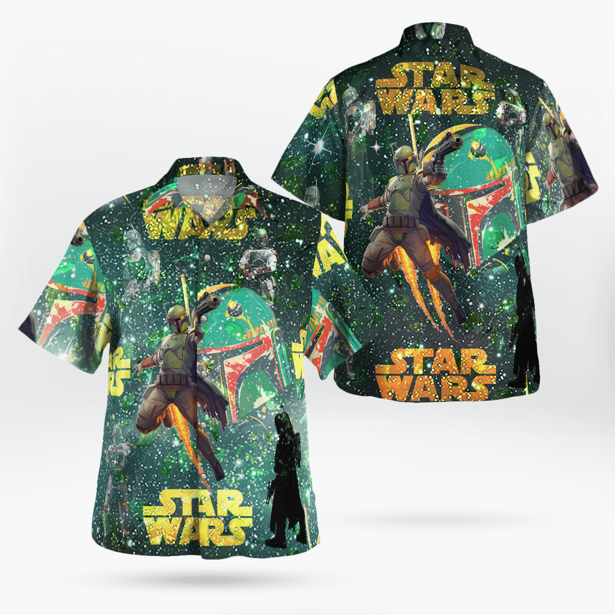 Boba Fett S All Over Print 3D Hawaiian Shirt