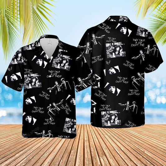 Pulp Fiction Mia Wallace All Over Print 3D Aloha Summer Beach Hawaiian Shirt