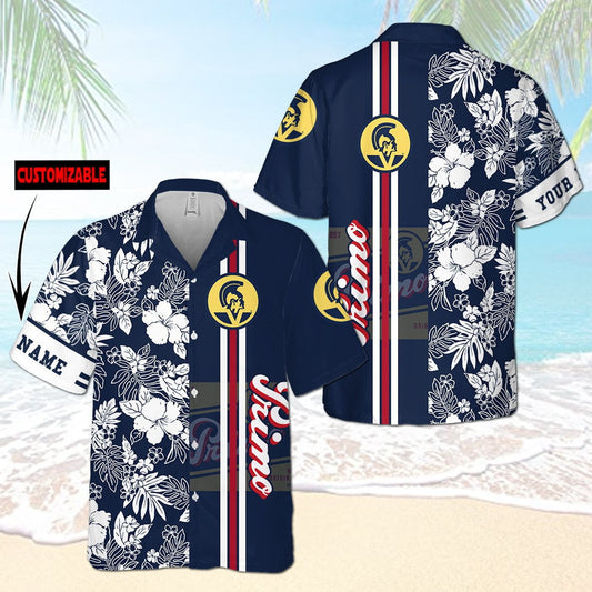 Personalized Primo All Over Print 3D Flowery Aloha Summer Beach Hawaiian Shirt