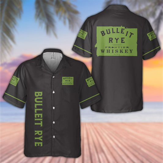 Bulleit Rye All Over Print 3D Aloha Summer Beach Hawaiian Shirt