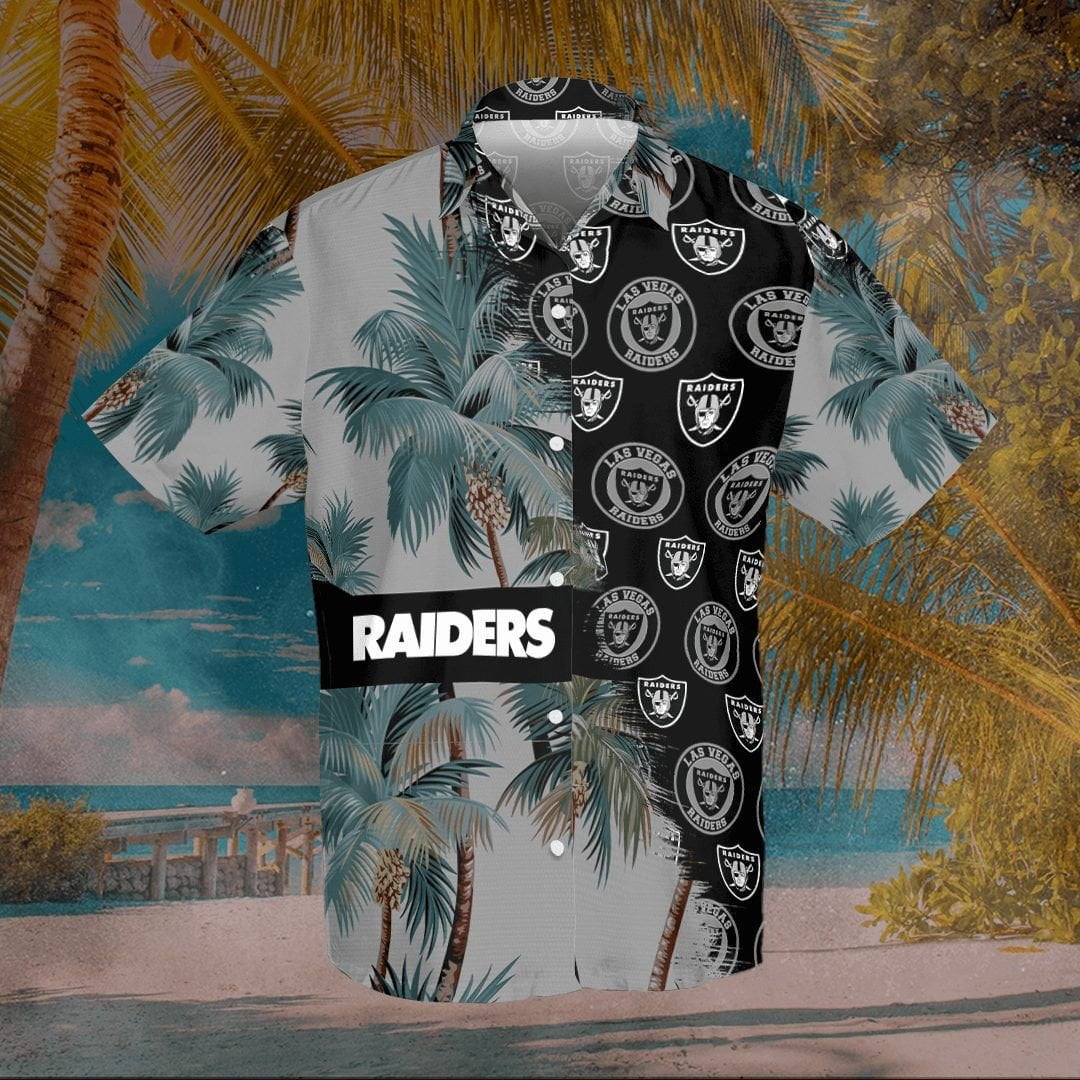 Las Vegas Raiders Football Team All Over Print 3D Hawaiian Shirt