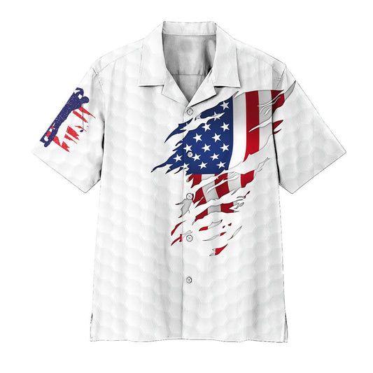  3D American Golf Hawaii Shirt