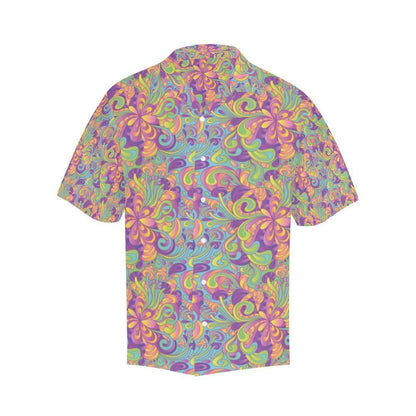Trippy Print Design Hawaiian Shirt
