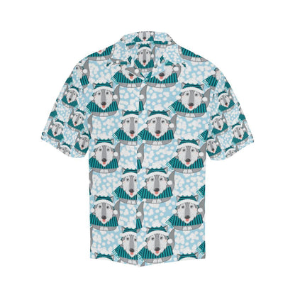 Alaskan Malamute Pattern Print Design Hawaiian Shirt