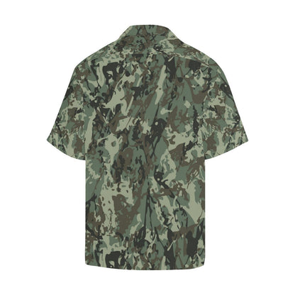 Camouflage Pattern Print Design Hawaiian Shirt