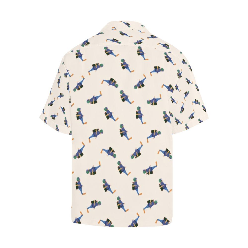Scuba Driver Print Design Hawaiian Shirt