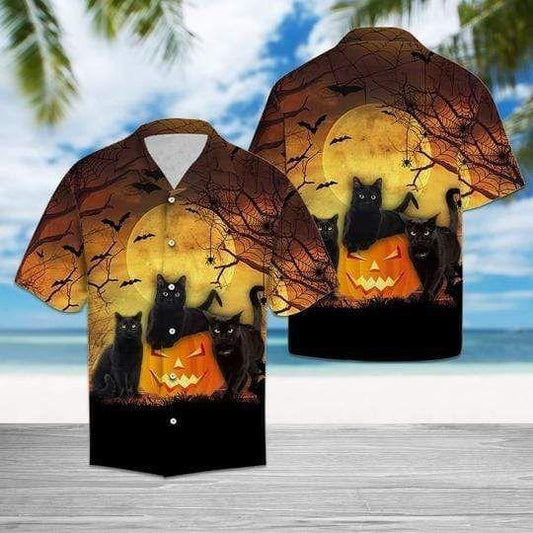 Pumpkin Halloween Hawaiian Shirt | For Men & Women | Adult | HW8860