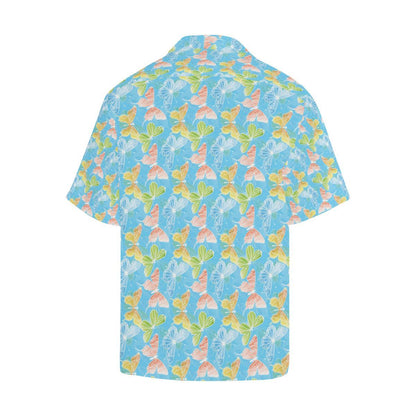 Butterfly Pattern Print Design Hawaiian Shirt