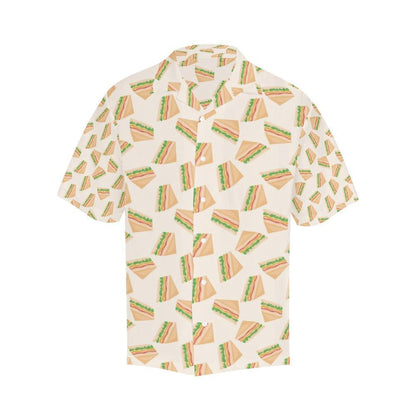 Sandwich Print Design Hawaiian Shirt