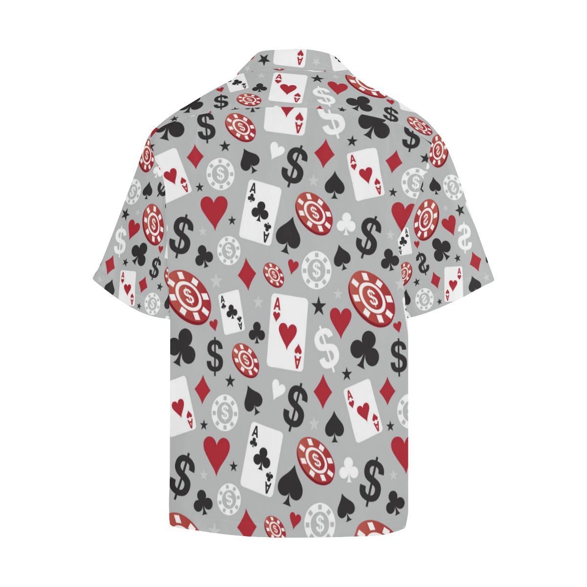 Casino Pattern Print Design Hawaiian Shirt
