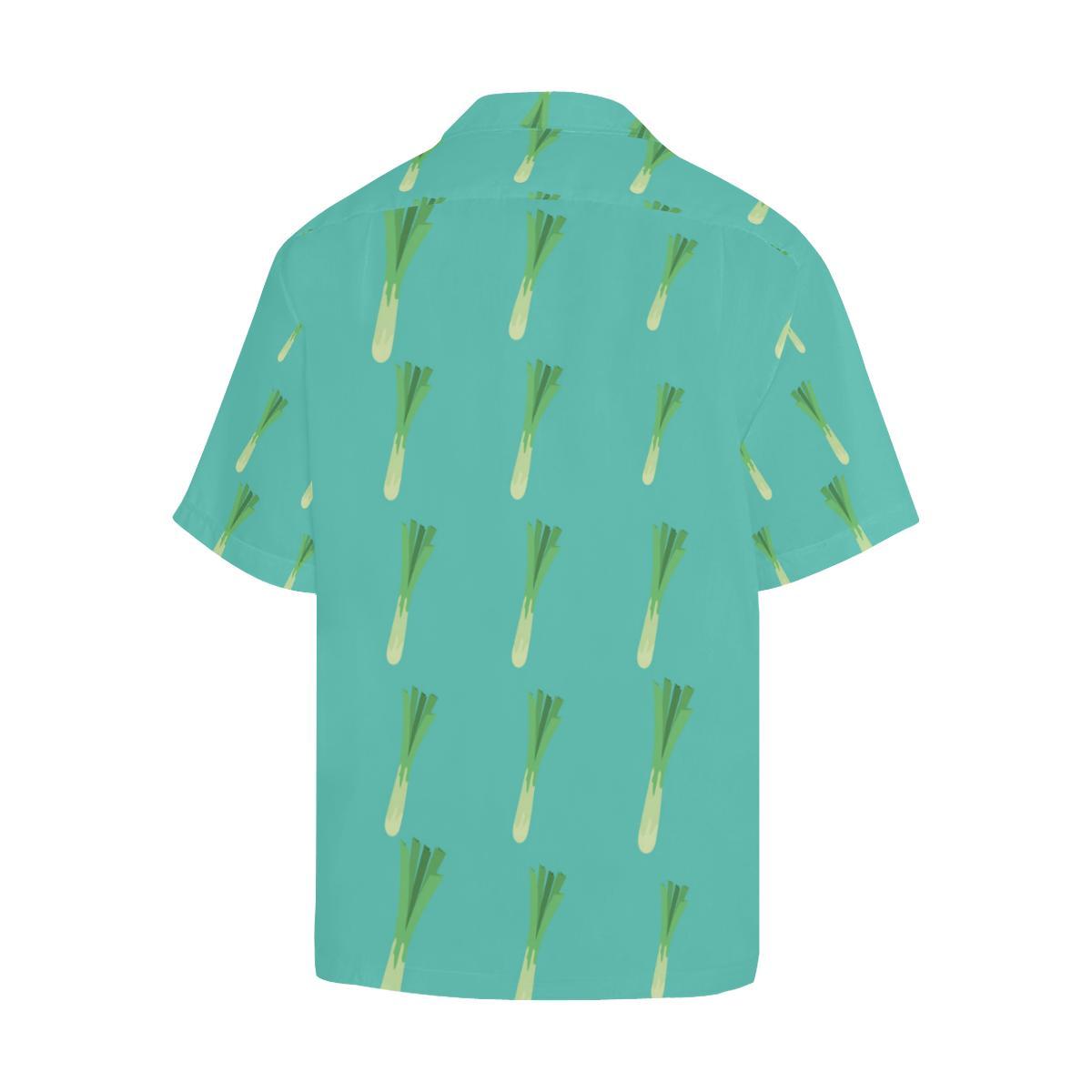 Leek Pattern Print Design Hawaiian Shirt
