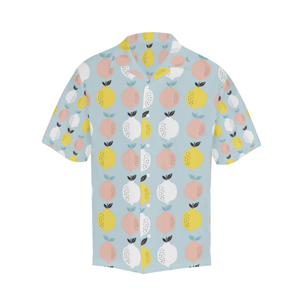 Citrus Pattern Print Design Hawaiian Shirt