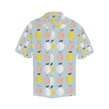 Citrus Pattern Print Design Hawaiian Shirt