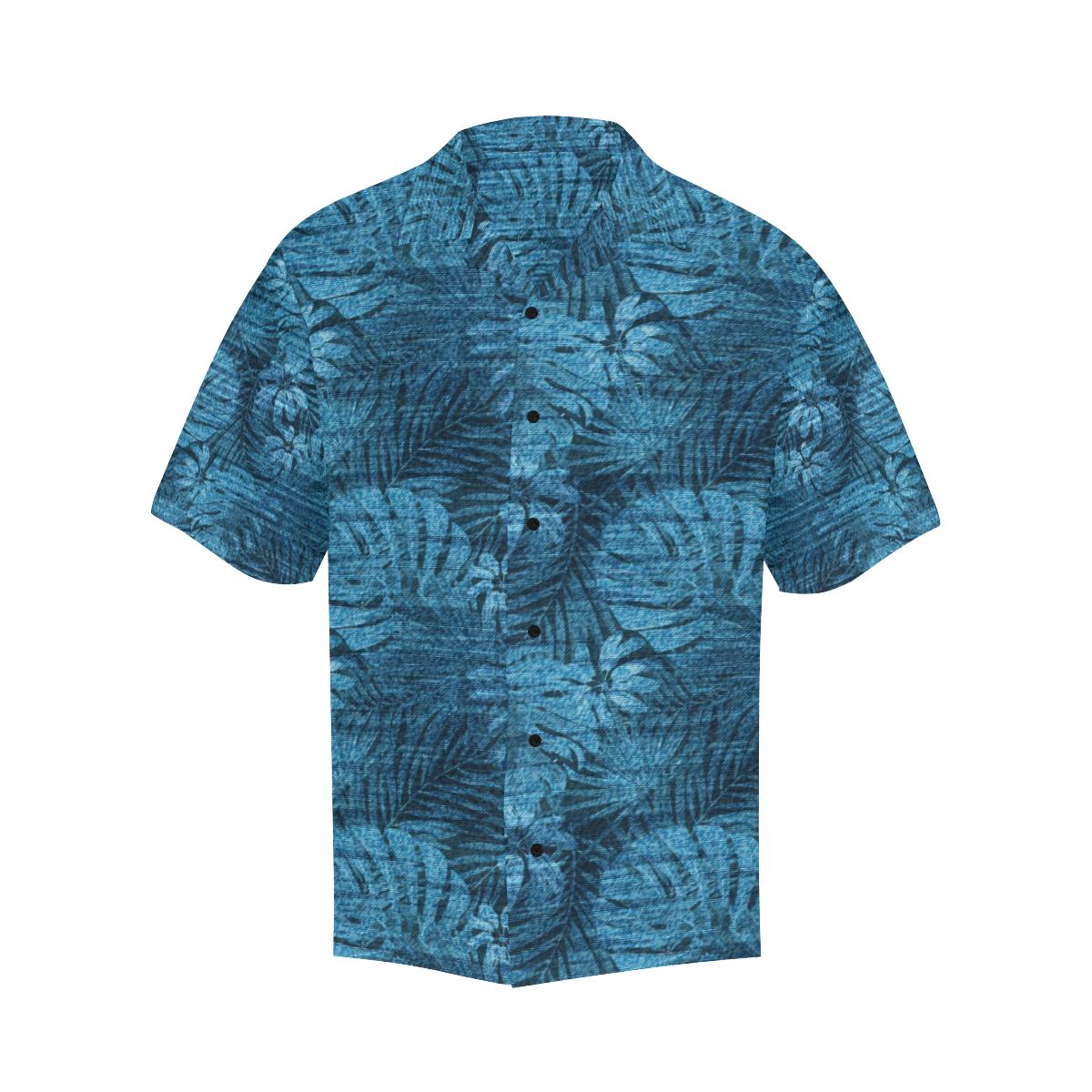 Jean Tropical Pattern Print Design Hawaiian Shirt