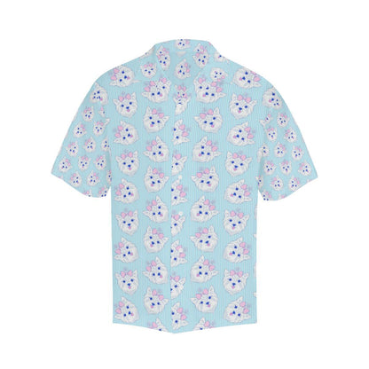 Yorkshire Terrier Pattern Print Design 01 Mens All Over Hawaiian Shirt