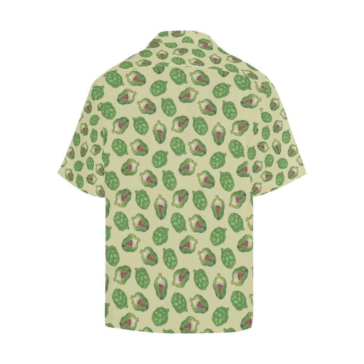 Artichoke Pattern Print Design Hawaiian Shirt