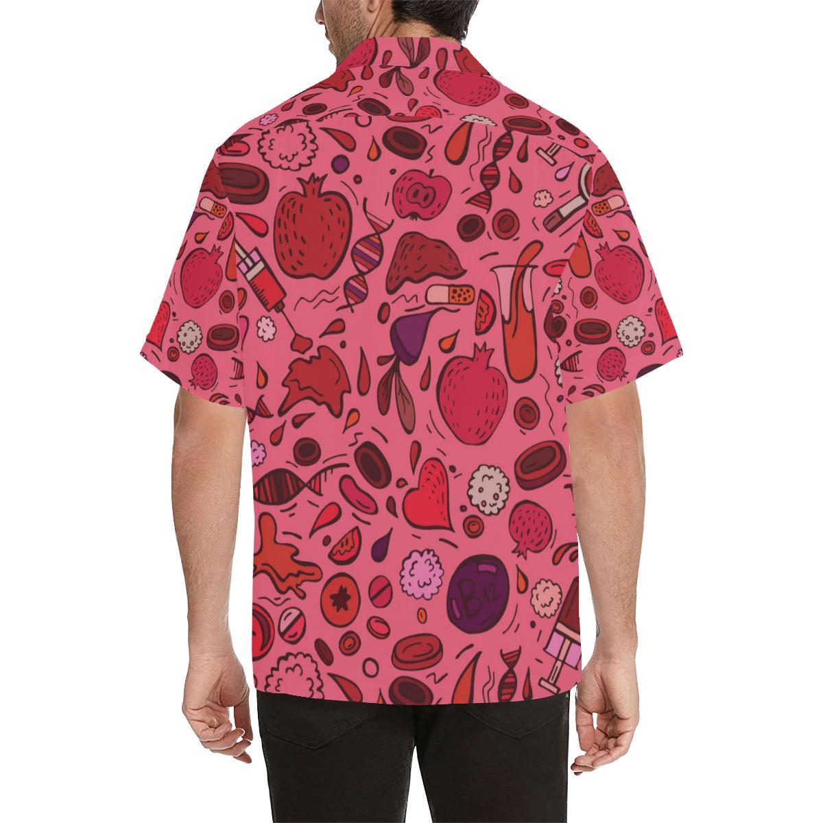 Phlebotomist Pattern Print Design A Hawaiian Shirt