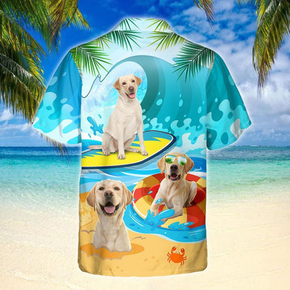 Yellow Labrador Retriever Hawaiian Shirt Anl110Hw