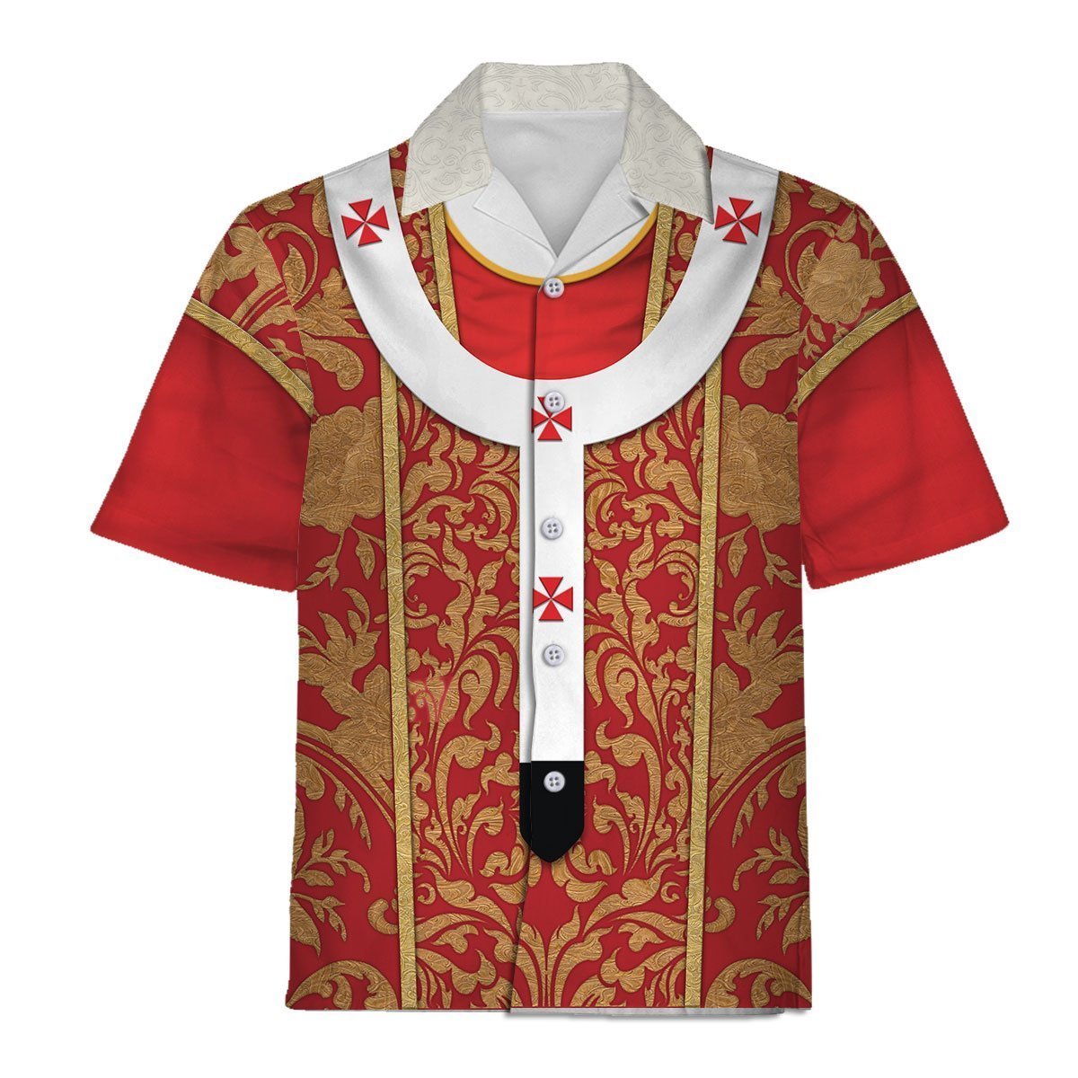 Hawaiian Outfit Pope John Paul Ii Shirt